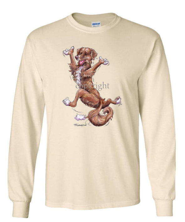 Nova Scotia Duck Tolling Retriever - Happy Dog - Long Sleeve T-Shirt