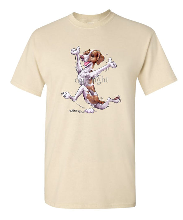 Brittany - Happy Dog - T-Shirt