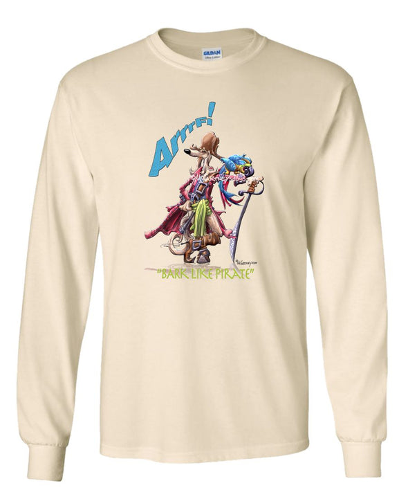 Saluki - Pirate - Mike's Faves - Long Sleeve T-Shirt