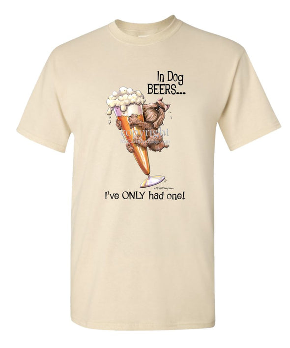 Brussels Griffon - Dog Beers - T-Shirt