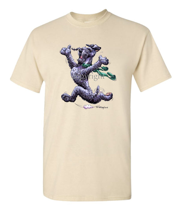 Kerry Blue Terrier - Happy Dog - T-Shirt