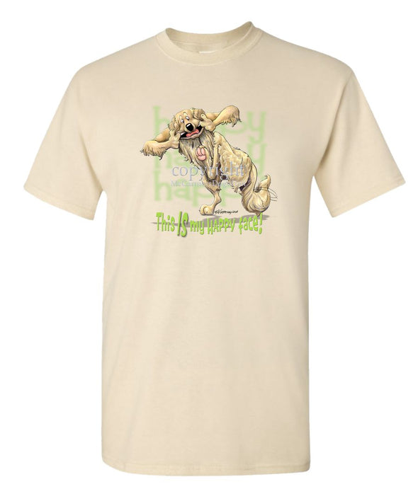 Golden Retriever - 2 - Who's A Happy Dog - T-Shirt