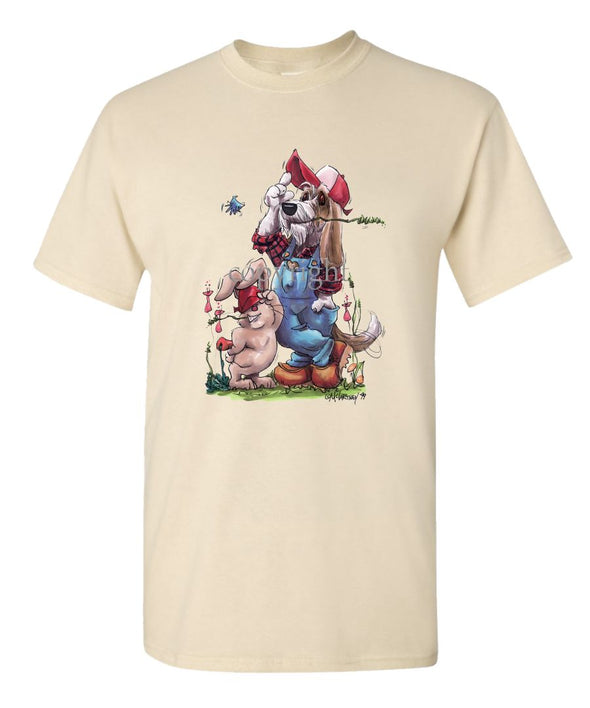 Petit Basset Griffon Vendeen - Overalls - Caricature - T-Shirt