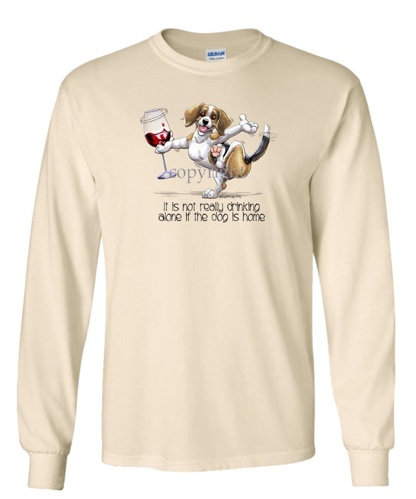 Beagle - It's Drinking Alone 2 - Long Sleeve T-Shirt