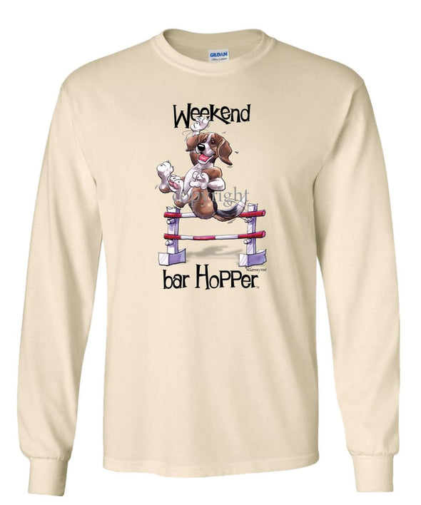 Beagle - Weekend Barhopper - Long Sleeve T-Shirt