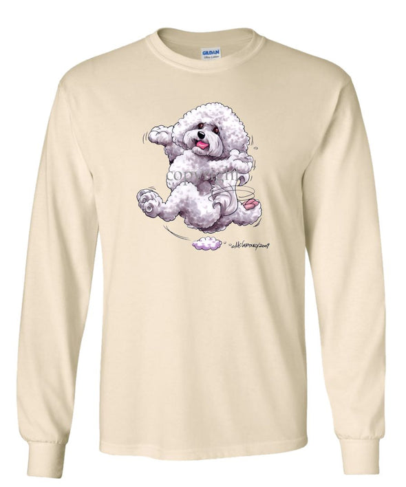 Bichon Frise - Happy Dog - Long Sleeve T-Shirt