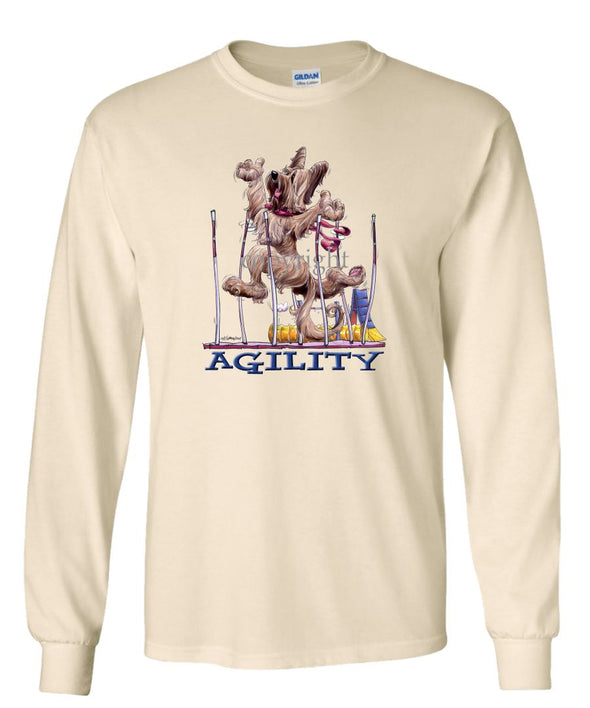 Briard - Agility Weave II - Long Sleeve T-Shirt