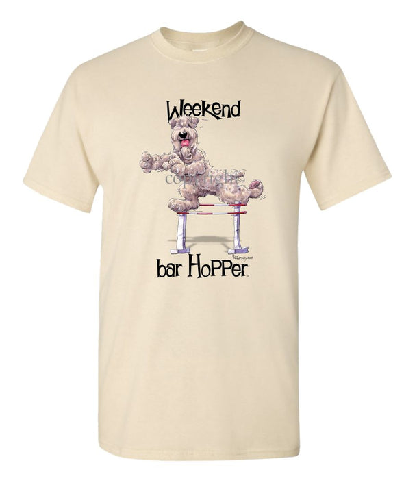 Soft Coated Wheaten - Weekend Barhopper - T-Shirt