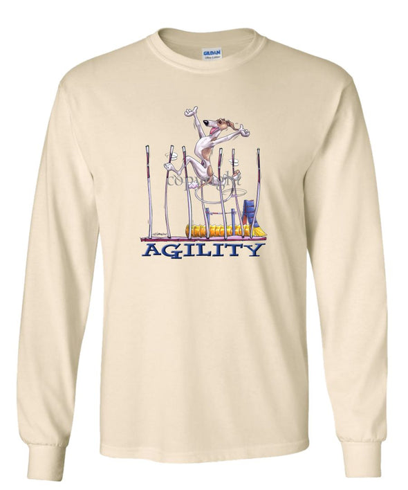Whippet - Agility Weave II - Long Sleeve T-Shirt