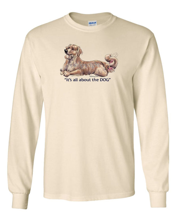 Golden Retriever - All About The Dog - Long Sleeve T-Shirt