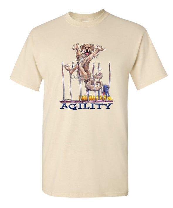 Golden Retriever - Agility Weave II - T-Shirt