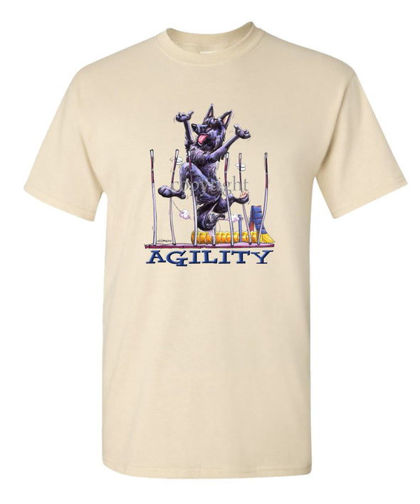 Belgian Sheepdog - Agility Weave II - T-Shirt