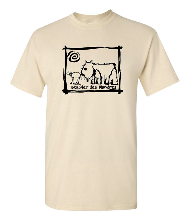 Bouvier Des Flandres - Cavern Canine - T-Shirt