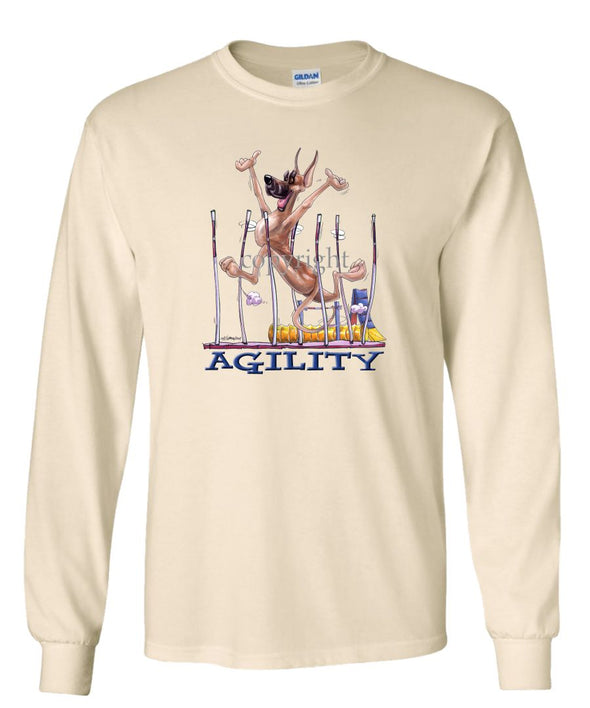 Great Dane - Agility Weave II - Long Sleeve T-Shirt