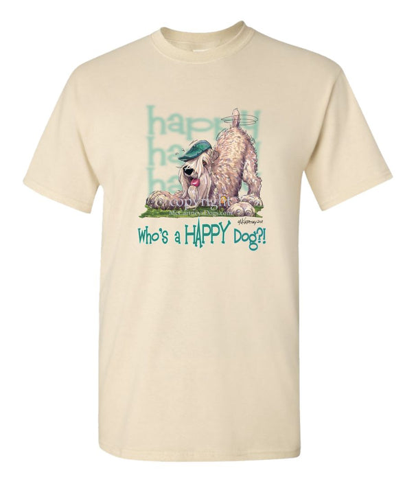 Soft Coated Wheaten - Who's A Happy Dog - T-Shirt