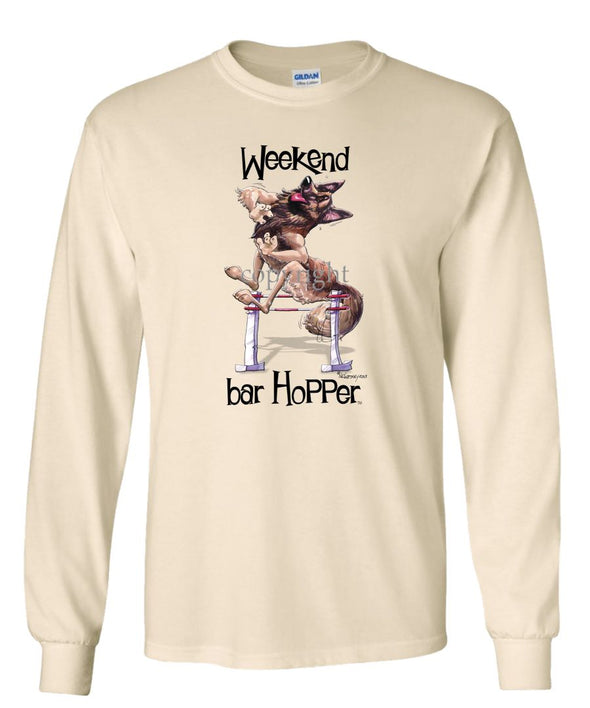 Belgian Tervuren - Weekend Barhopper - Long Sleeve T-Shirt