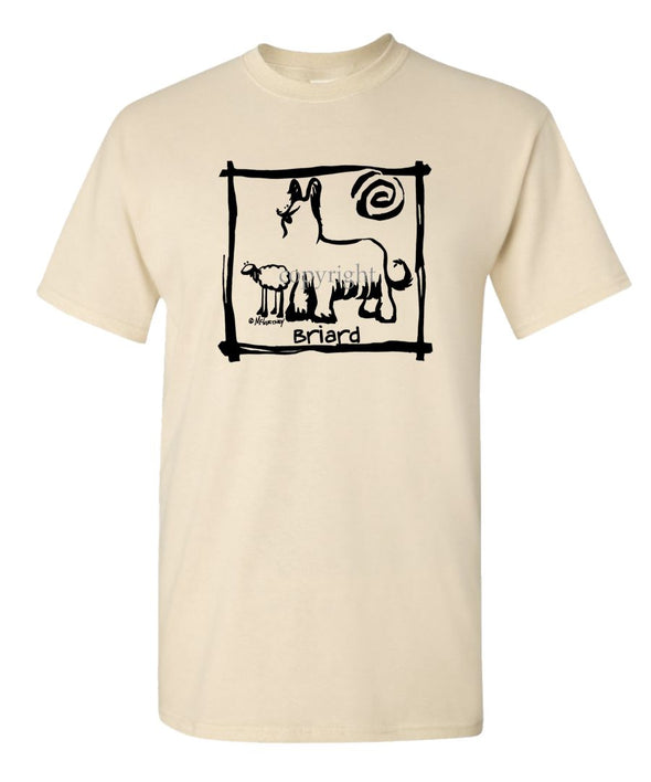 Briard - Cavern Canine - T-Shirt