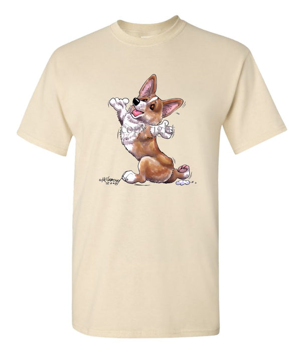 Welsh Corgi Pembroke - Happy Dog - T-Shirt