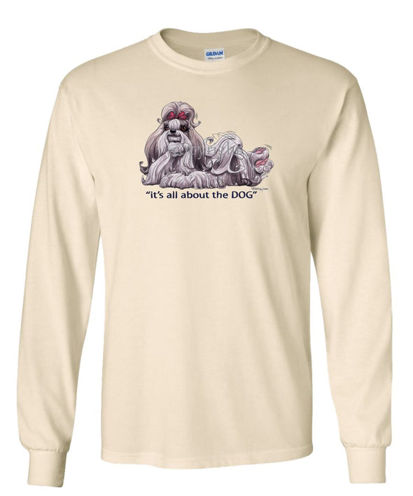 Shih Tzu - All About The Dog - Long Sleeve T-Shirt