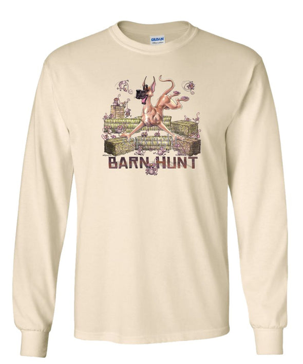 Great Dane - Barnhunt - Long Sleeve T-Shirt