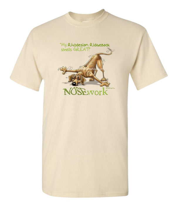 Rhodesian Ridgeback - Nosework - T-Shirt