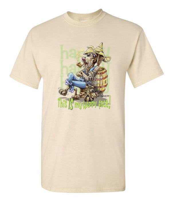German Wirehaired Pointer - Who's A Happy Dog - T-Shirt