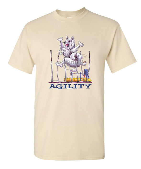 Samoyed - Agility Weave II - T-Shirt