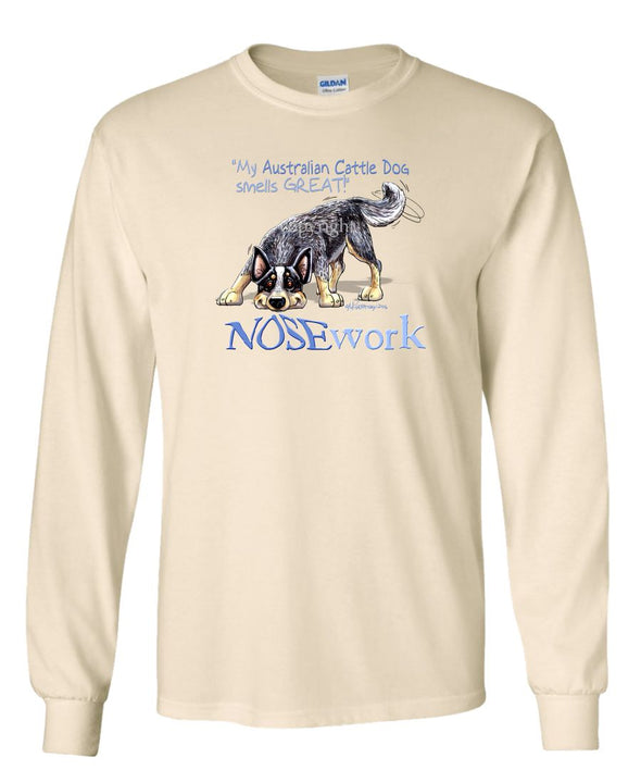 Australian Cattle Dog - Nosework - Long Sleeve T-Shirt