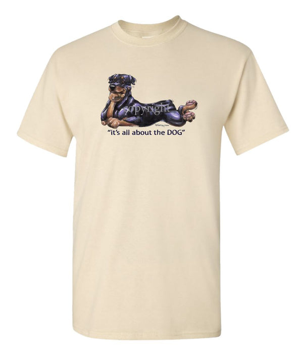 Rottweiler - All About The Dog - T-Shirt