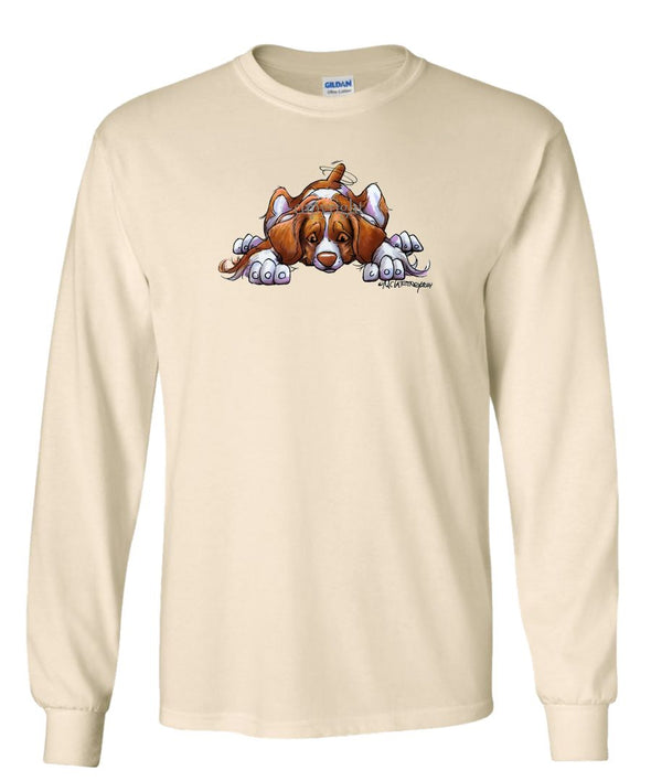 Brittany - Rug Dog - Long Sleeve T-Shirt