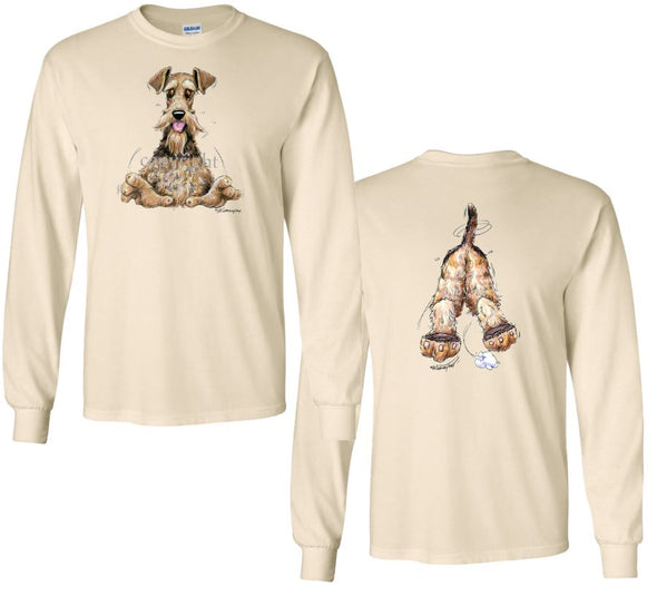 Airedale Terrier - Coming and Going - Long Sleeve T-Shirt (Double Sided)