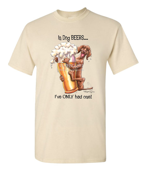 Vizsla - Dog Beers - T-Shirt