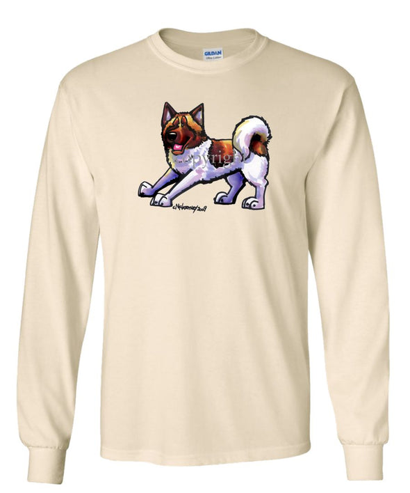Akita - Cool Dog - Long Sleeve T-Shirt