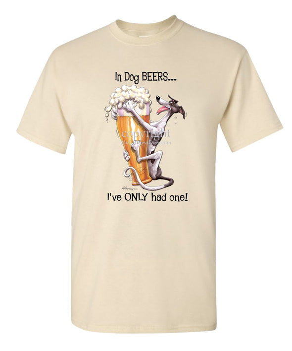 Greyhound - Dog Beers - T-Shirt
