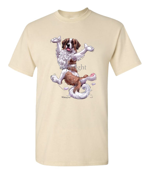 Saint Bernard - Happy Dog - T-Shirt