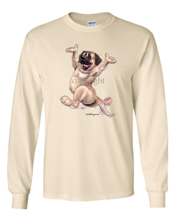 Mastiff - Happy Dog - Long Sleeve T-Shirt