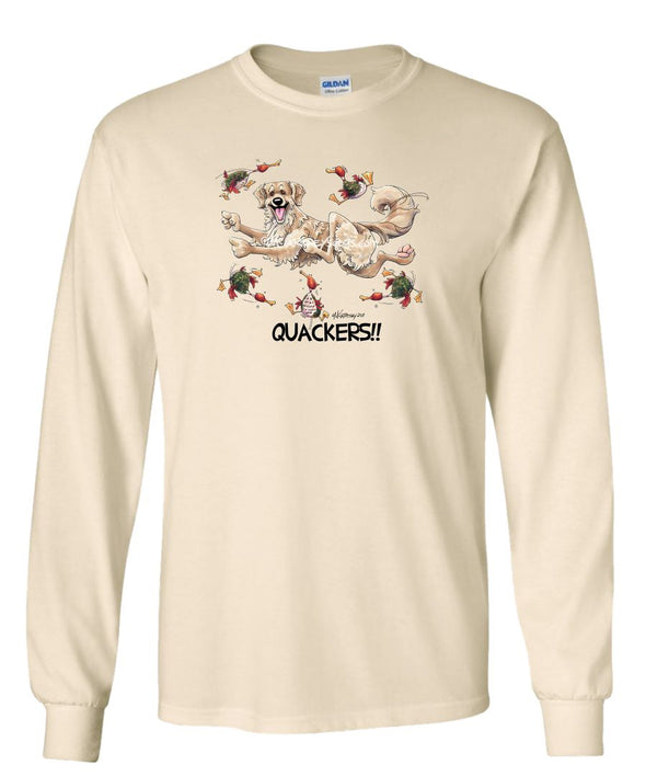 Golden Retriever - Quackers - Mike's Faves - Long Sleeve T-Shirt