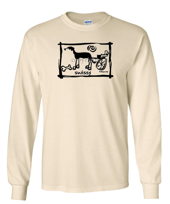 Greater Swiss Mountain Dog - Cavern Canine - Long Sleeve T-Shirt