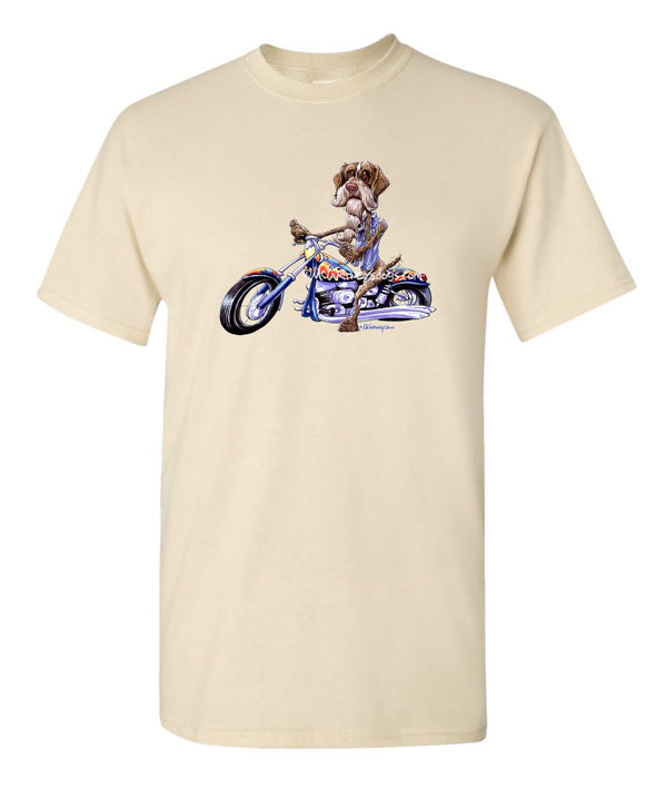 German Wirehaired Pointer - Biker - Mike's Faves - T-Shirt