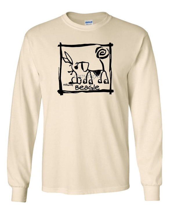 Beagle - Cavern Canine - Long Sleeve T-Shirt
