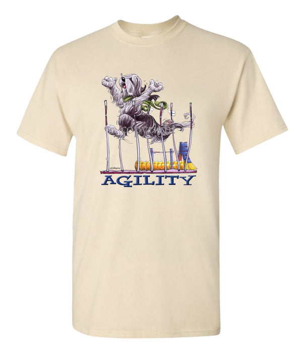 Bearded Collie - Agility Weave II - T-Shirt