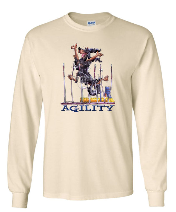 Gordon Setter - Agility Weave II - Long Sleeve T-Shirt