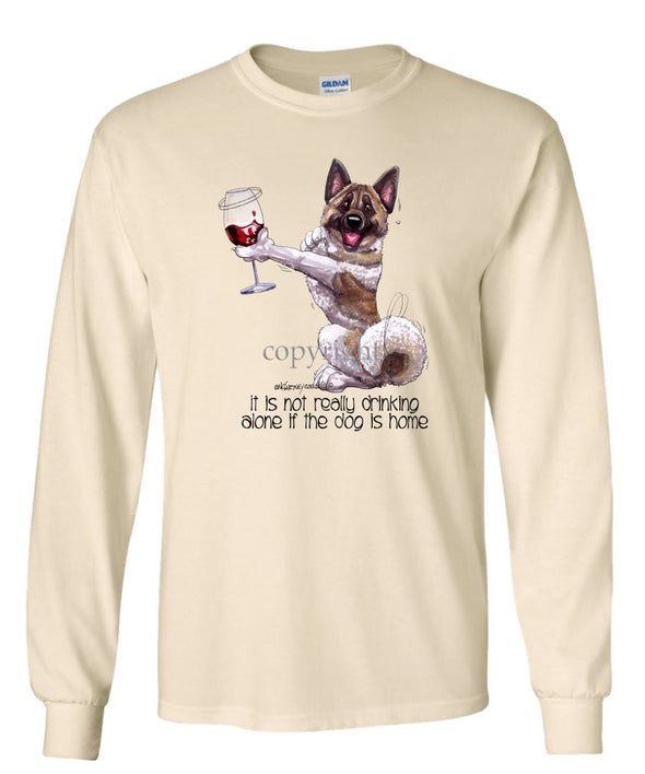 Akita - It's Not Drinking Alone - Long Sleeve T-Shirt