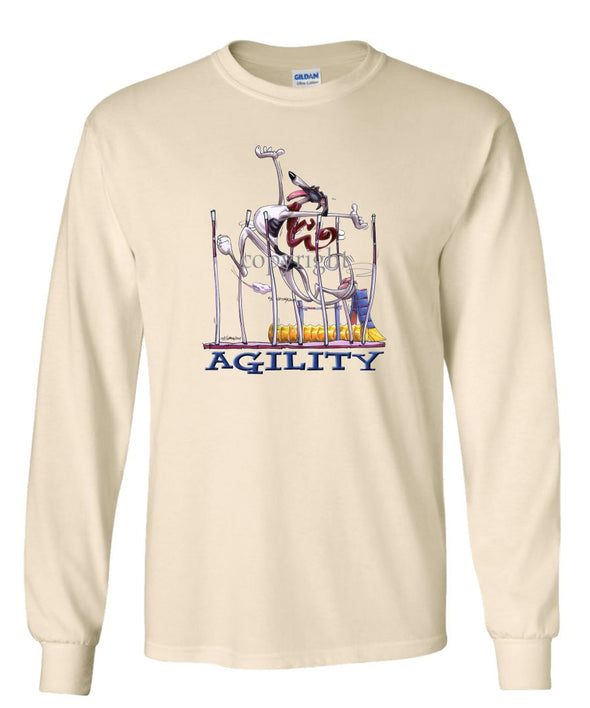 Greyhound - Agility Weave II - Long Sleeve T-Shirt