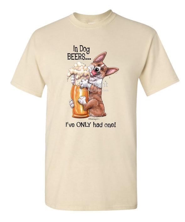 Welsh Corgi Pembroke - Dog Beers - T-Shirt