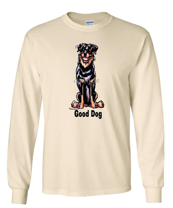 Rottweiler - Good Dog - Long Sleeve T-Shirt