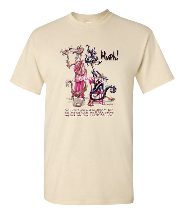 Saluki - Be Happy Hmph - Mike's Faves - T-Shirt