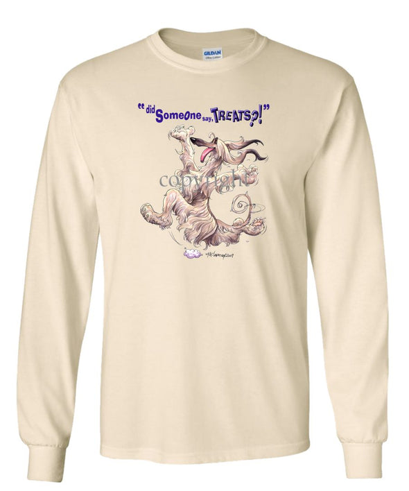 Afghan Hound - Treats - Long Sleeve T-Shirt