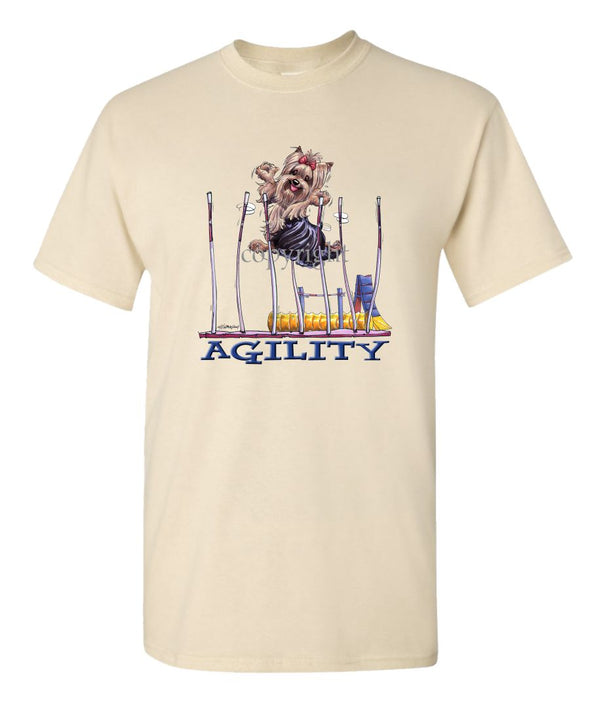 Yorkshire Terrier - Agility Weave II - T-Shirt