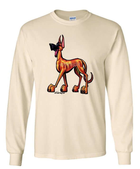 Great Dane - Cool Dog - Long Sleeve T-Shirt